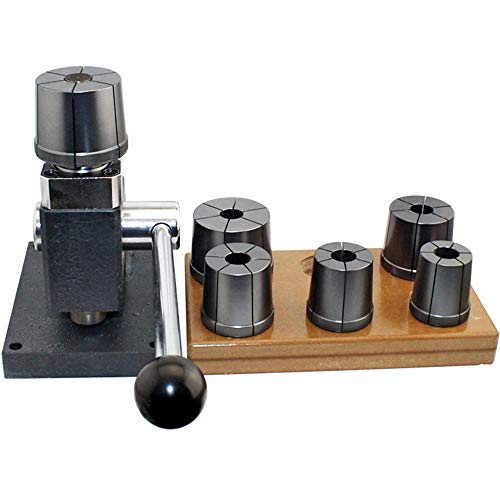 SEAAN Bangle Bracelet Stretcher Expander Reducer Professional Jewelry Making Equipment Tools with 6 Round Dies Bangle Expander Jewelry Tool（Diameter: 40 45 50 55 60 65) - Thumbnail 5