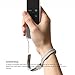 elago R1 Intelli Case [Clear White]-[Magnet Technology][Anti-Slip][Lanyard Included][Heavy Shock Absorption] Compatible with Apple TV Siri Remote 1st Generation