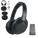 Sony WH-1000XM3 Wireless Noise Canceling Over Ear Headphones with Voice Assistant, Black (WH-1000XM3/B, USA Warranty) with 20,000mAh High Capacity Portable Power Bank Bundle