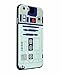 DURARMOR Compatible with iPhone SE Case, Compatible with iPhone 8 7 Case Star R2D2 Astromech Droid Robot, FlexArmor Soft Flexible TPU Bumper Case Shock Absorbing Defender Cover