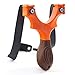 SimpleShot Scout XT Slingshot with Target, Ammo and Bands for Professional Hunting and Powerful Target Shooting (Orange)
