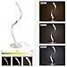 BJL Spiral LED Table Lamp, Curved LED Desk Lamp, Contemporary Minimalist Lighting Design, Non-Dimmable Light (spiral)