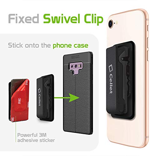 Belt Clip Cell Phone Holder 3M Adhesive Belt Clip Phone Holster GPS