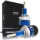 OEDRO 9006 HB4 LED Headlight Bulb Conversion Kit - 4-side Patch 9006 HB4 Headlight Bulb 8000Lm Super Bright 9006 Led Fog Light Bulbs 6000K Xenon White 2-Year Warranty