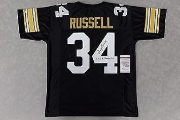 Signed Andy Russell Jersey - W - JSA Certified - Autographed NFL