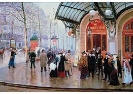 Jigsaw Puzzle - 750 Pieces - Art - Wooden - Beraud : The Vaudeville Theater