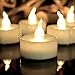 Youngerbaby 12pcs Warm White Flameless Led Tealights Candle with Remote Control Realistic Flicker Battery Operated Tea Light Candles for Wedding Party Christmas Garden Night Lights Table Centerpiece