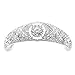 Royal Tiara with Real Austrian Crystals, Queen Mary's Bandeau Replica Tiara,Princess Meghan Wedding Bridal Diadem Jewelry