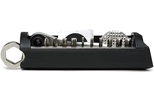 Hidden Tool Box for Brompton Bicycle Frame Compact Size with Internal Storage Bag and Wrench Holds Bike Tools and Accessories