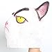 XIAO MO GU Deluxe Novelty Halloween Costume Party Latex Grumpy Cat Animal Head Mask