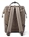 Kah&Kee Leather Backpack for Women and Men 15-inch Laptop Bag | Teacher Professional, Diaper Bag Backpack, Ideal for Work, School, Nurse, College & Travel (Dark Gray, Medium)