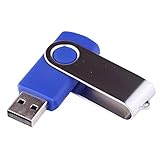 LHN® 2GB Swivel USB Flash Drive USB 2.0 Memory Stick (Blue)