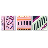 3 Piece Canvas Wall Art Creative Pattern Canvas Prints Home Artwork Decoration for Living Room,Bedroom - 12