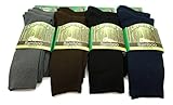Men's Vagden Plain Rayon from bamboo Dress 3PK socks (Navy) 8-12
