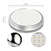 SZMYLED LED Puck Lights, Warm, Soft & Cool White 3 Modes Available, Under Cabinet Led Lights for Closet and Kitchen, Set of 4