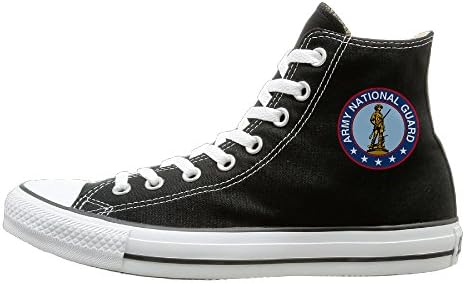 Seal Of The United States Army National Guard Unisex High Top Canvas Shoes