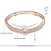joyliveCY Women's Hand Chain Charm Bracelet Bling Simple Rose Gold Rhinestone