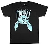 Disney Lilo And Stitch Hangry T-shirt (XXL,Black)