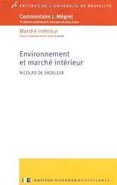 Environnement et marché intérieur
