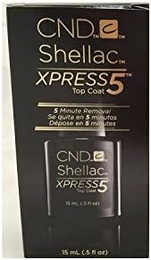 Shellac Xpress5 Top Coat .5oz 1pc.