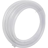 Eastman 1/2 Inch ID (5/8 Inch OD) PVC Clear Vinyl Tubing, 10 Foot Length, 98568