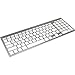 iHome Bluetooth Full Sized Keyboard for Mac, Silver (IMAC-K130)