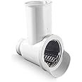 Hauswirt Slicer Shredder Attachment for M5 M5C Stand Mixer, Salad Machine with Vegetable Slicer, Salad Maker, Food Slicers Cheese Grater Attachments, Dishwasher Safe, stainless steel