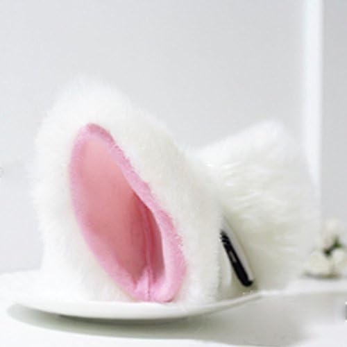 Sexy Cat Fox Long Fur Ears Anime Neko Costume Hair Clip Orecchiette Party's Cosplay(WP)