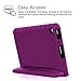 Fintie Case for Fire HD 10 (5th Generation, 2015 Release), [Kids Friendly] Shock Proof Light Weight Convertible Handle Stand Cover for Fire HD 10.1 Inch Tablet - Purple
