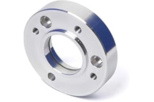 CVF RACING 3 to 4 Bolt Crank Pulley Adapter for Small Block Ford 289 302 351W Engines; .925" Thick