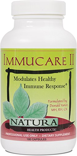 UPC 890062000298, Natura Health Products - Immucare II - Modulates Healthy Immune Response - 180 Capsules