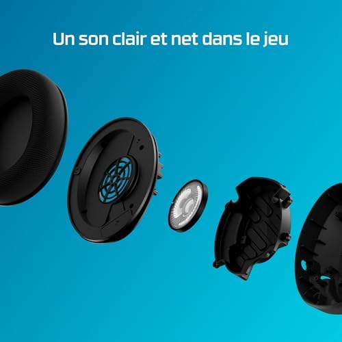 Cloud Stinger 2 Core pour PlayStation, Casque Gaming Filaire PS5/PS4, Haut parleurs 40 mm, Micro antibruit avec Mute par pivotement, Commandes Audio sur Casque, Léger, Noir