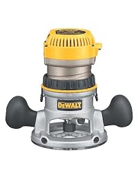 DEWALT DW618 2-1 4 HP Enrutador electrónico de base fija de velocidad variable