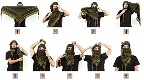 6 TACVASEN+Cotton+Military+Tactical+Keffiyeh