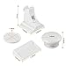 IEKA Cabinet Locks,Safety Child Magnetic Cabinet Locks for Cabinets & Drawers,No Tools or Screws Needed,Drill-Free Easy Installation（4 Locks + 2 Keys）