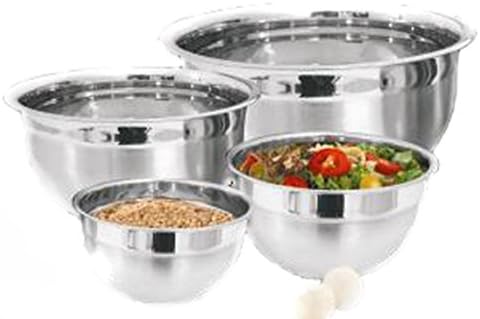 The Platinum Chef Stainless Steel Mixing Bowls, Set of 4