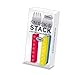 Fred & Friends SNACK & STACK Kids' Interlocking Brick Utensils, Multicolor, Flatware Set