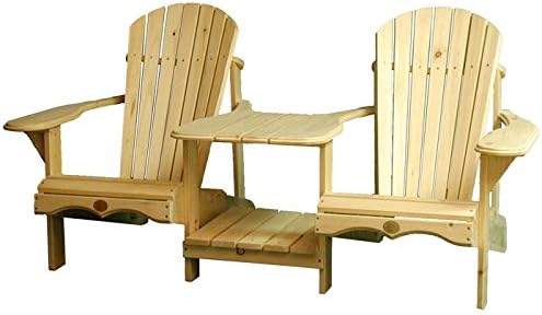 Rustic Natural Cedar Furniture 0400900P Tete Furniture, Natural Pine