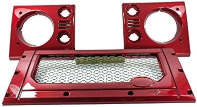KBX FIRENZE RED SIGNATURE FACE LIFT KIT COMPATIBLE WITH LAND ROVER DEFENDER 90/110, PART # KBX6161S