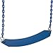 Swing Set Stuff Inc. Premium Residential Belt Seat with 8.5 Ft. of Coated Chain (Blue)