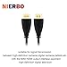 High speed HDMI Cable 3ft Gold Plated Plug Male-Male HDMI Cable 1.4 Version w Nylon net 1080p 3D for HDTV XBOX PS3