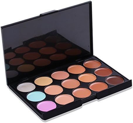 Professional 15 Color Concealer Camouflage Contour Face Cream Makeup Palette