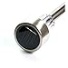 NEWOTE 10pcs Blue LED Outdoor Steel Garden Solar Powered Landscape Light Lamp