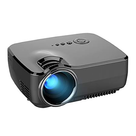 YMJJ Mini proyector LED 1080p Proyector portátil Compatible ...