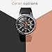 [2 Pack]JZK Samsung Galaxy watch 46mm/Gear S3 Frontier & Classic Bezel Ring Styling,Adhesive Cover Anti Scratch & Collision Protector Bezel Loop+Protector Case for Galaxy Watch 46mm Watch Accessories