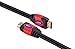 BUSUQ 4K HDMI Cable 20ft HDMI 2.0 @60HZ Ready 26AWG High Speed 18Gbps - Gold Plated Connectors Ethernet, Audio Return Video 2160p, for HDR 1080p PS3 PS4