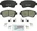 BOSCH BC476 QuietCast Premium Ceramic Disc Brake Pad Set - Compatible with Select Lexus ES300, LS400, SC300; Toyota Avalon, Camry, Celica, Sienna; FRONT