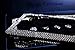 2 Pack HC Prong Setting Luxury Handcrafted Bling License Plate Frame with GiftBox | Over 1000 pcs Finest 14 Facets Clear White Rhinestone Crystals | Perfect Car Accessories for All Standard Plate Size