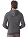Alternative Men's Rocky Fleece Zip Hoodie, Eco Black, Large
