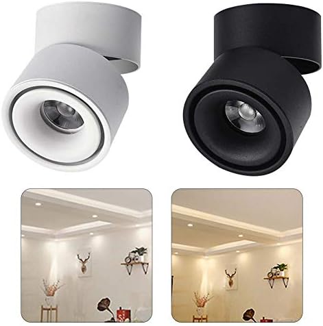 [LED Light]-Clearance Deals-3 15W Folding LED Surface Mounted Downlight Fixture Home Wall Ceiling Light Lamp,Christmas Lights